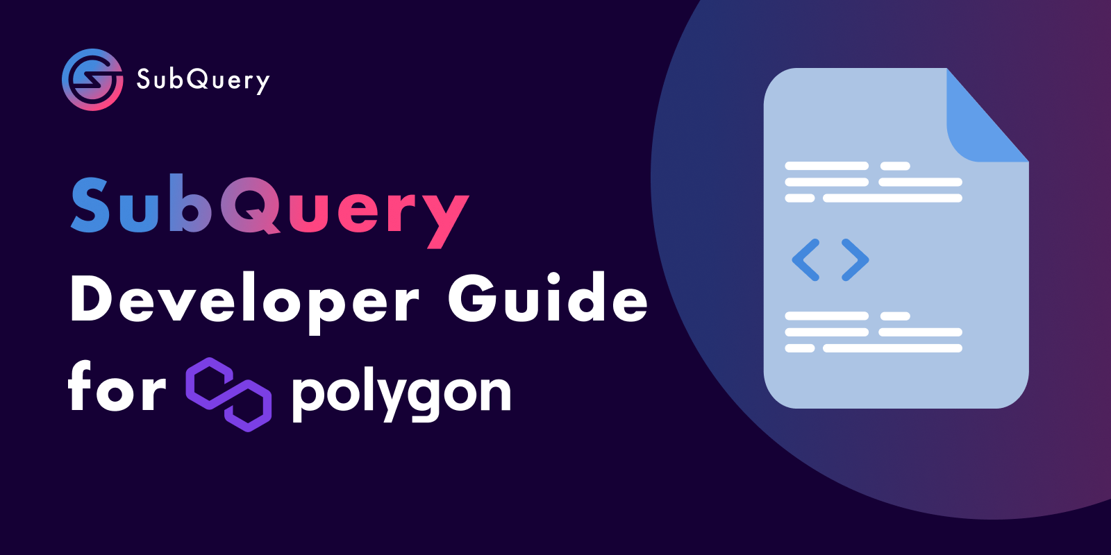 SubQuery Polygon Support - Developer Deep Dive