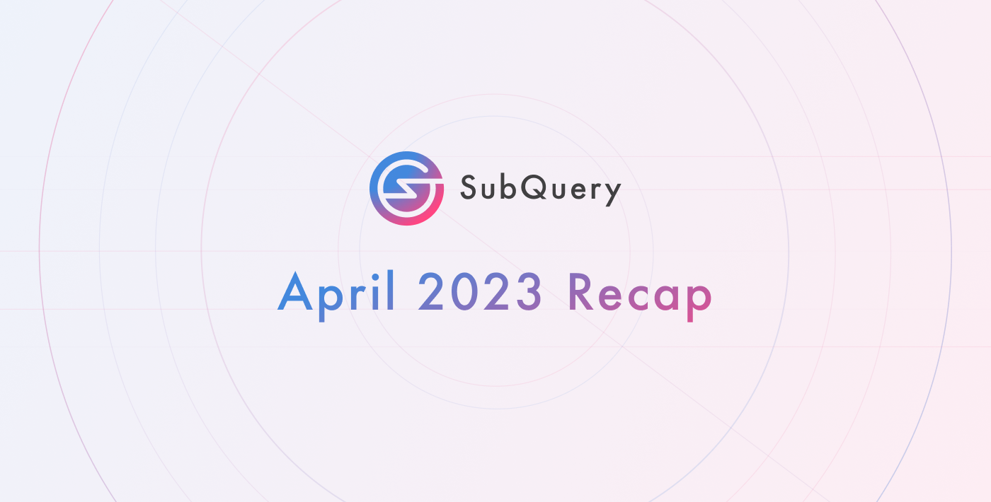 April 2023 Monthly Recap