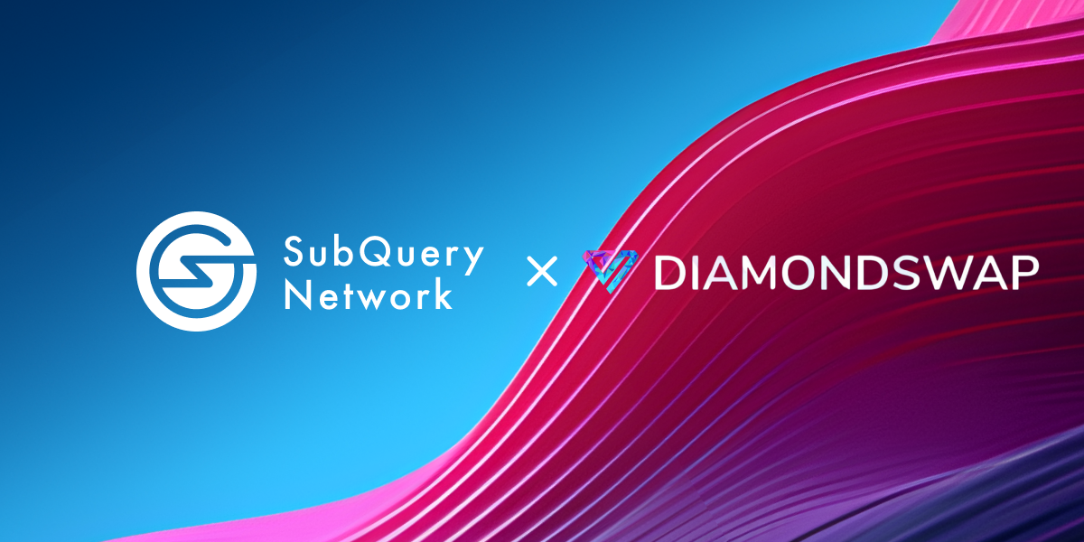 SubQuery Supports DiamondSwap with Ultra-fast Data Indexing