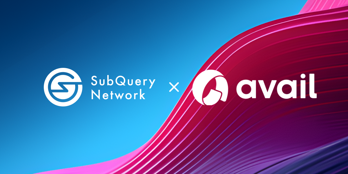 Avail Success Story: SubQuery Professional Services