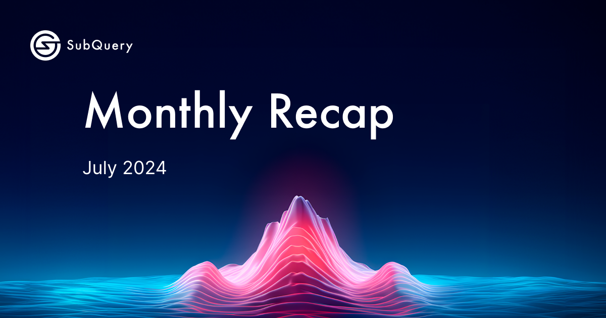 July 2024 Monthly Recap