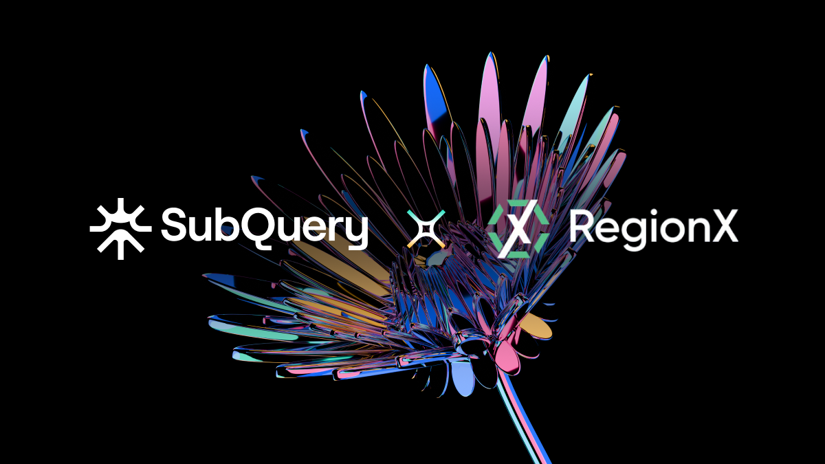 SubQuery Provides Swift and Reliable Data Indexing for RegionX