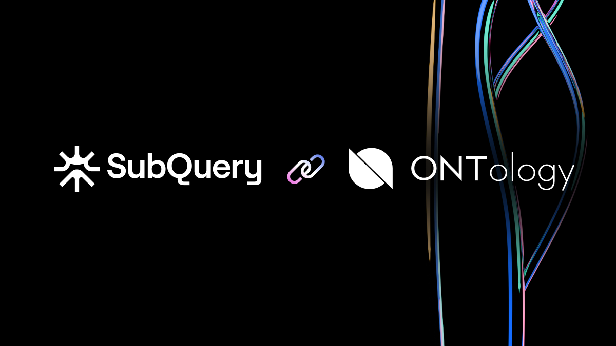 SubQuery now supports the Ontology Network with Advanced, Decentralised Data Indexing