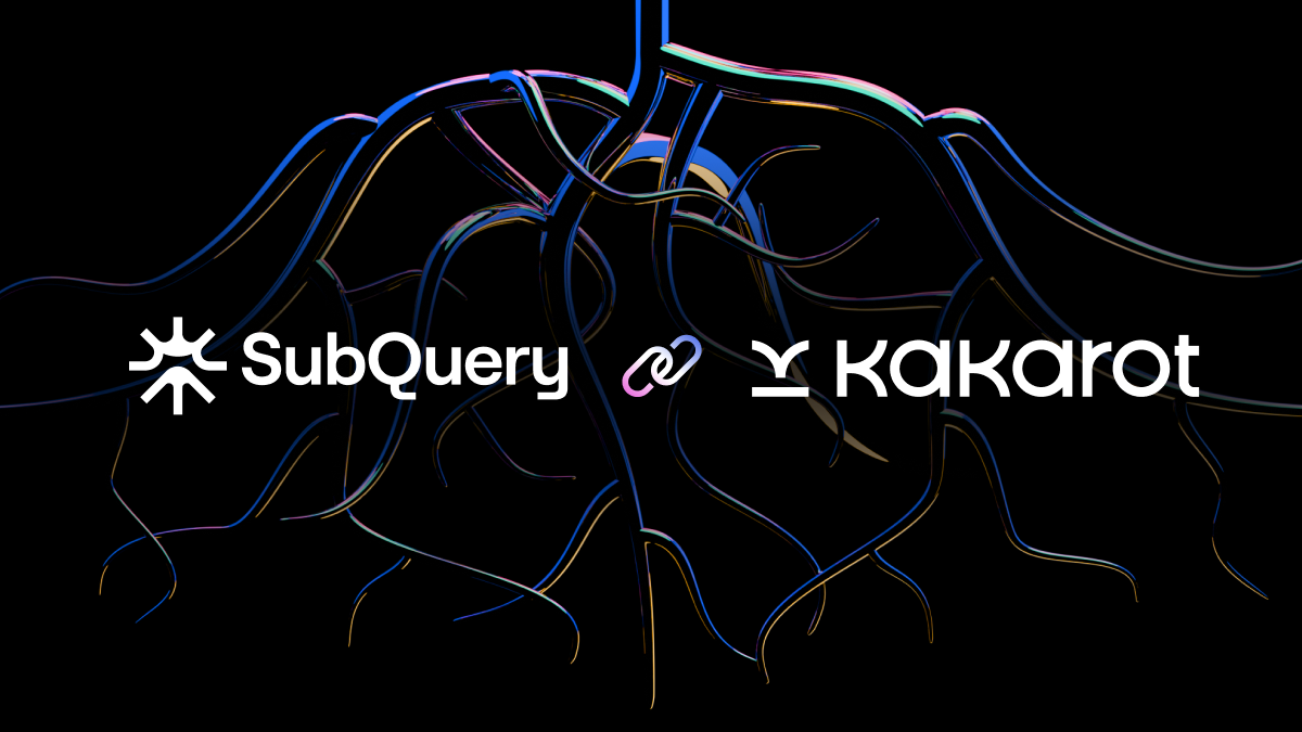 SubQuery now Supports Builders on Kakarot with Open-Source Data Indexer