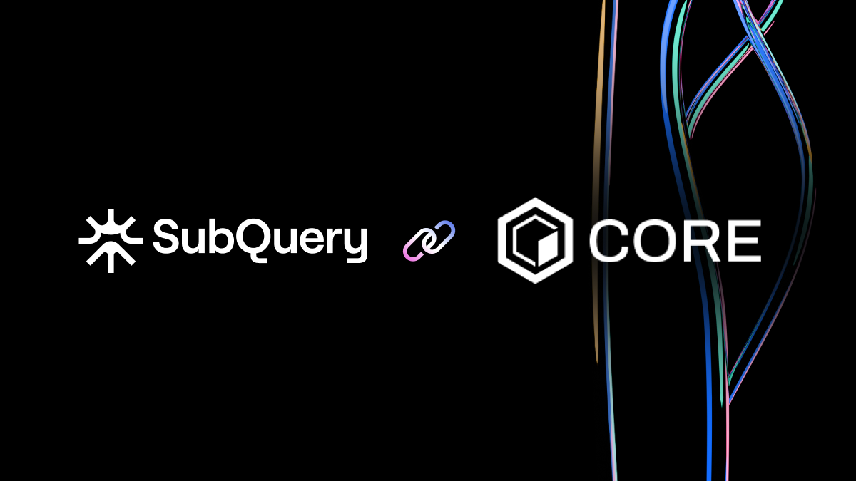 SubQuery Launches Lightning-Fast Indexing on Core