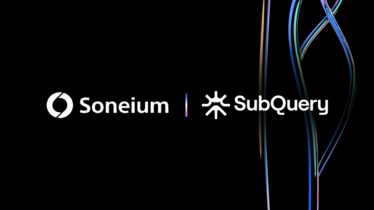 SubQuery Delivers Data Indexing to Soneium for Mainnet Launch