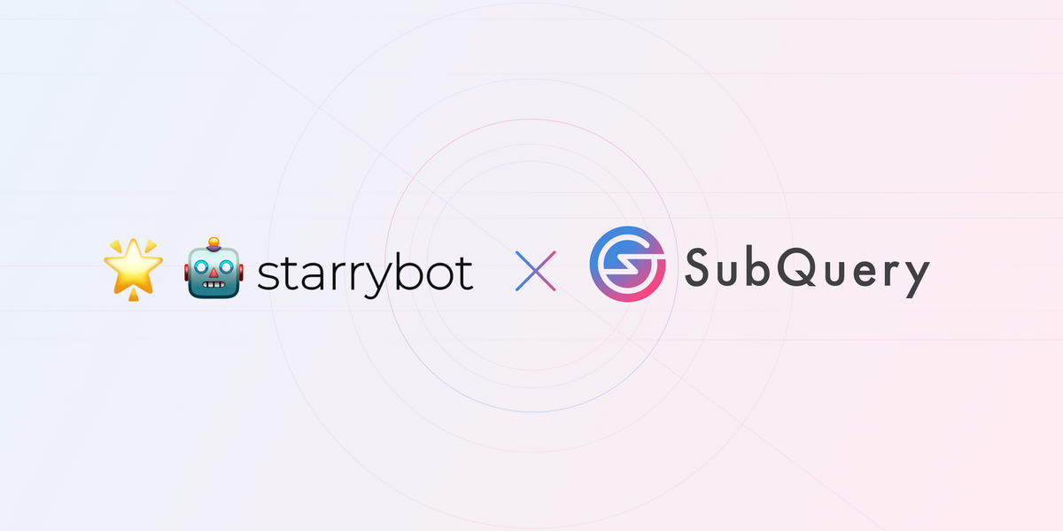 SubQuery Helps starrybot Manage Communities in Stargaze Network Discords