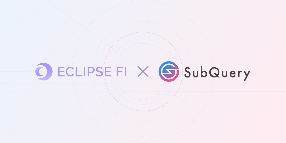 SubQuery Accelerates Eclipse FI with Lightning-Fast Data Indexing Tools