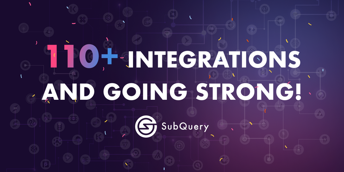 SubQuery Hits 110+ Network Integrations, Emerging as Web3's Largest Indexer