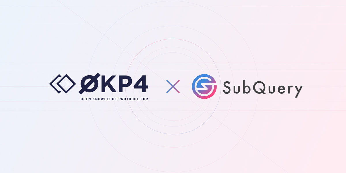 SubQuery Supports OKP4 with Lightning Fast & Flexible Data Indexing