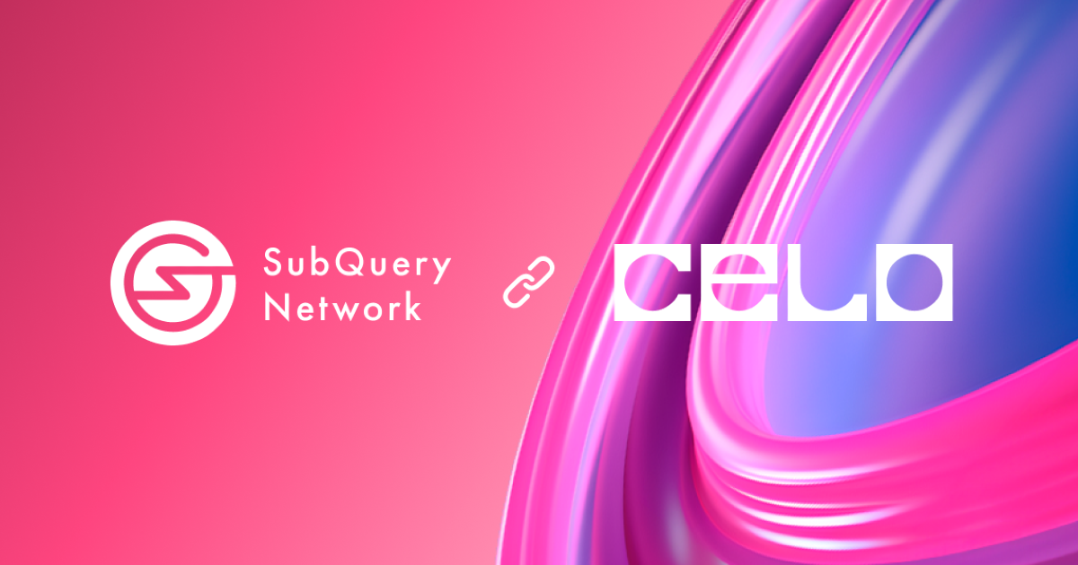 SubQuery's Data Indexing Supports Builders on Celo