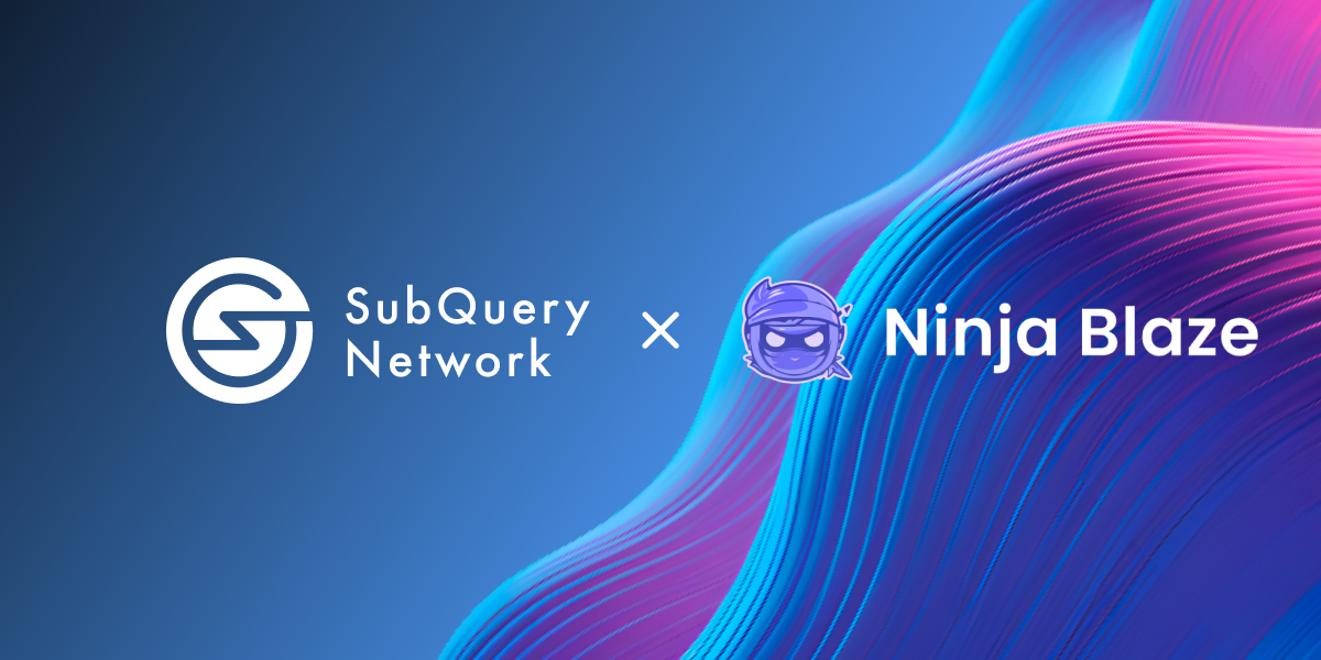 SubQuery's Indexer Unleashes Rapid UX Delivery for Ninja Blaze