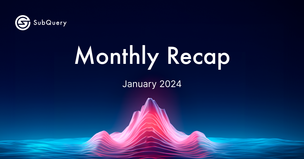 January 2024 Monthly Recap