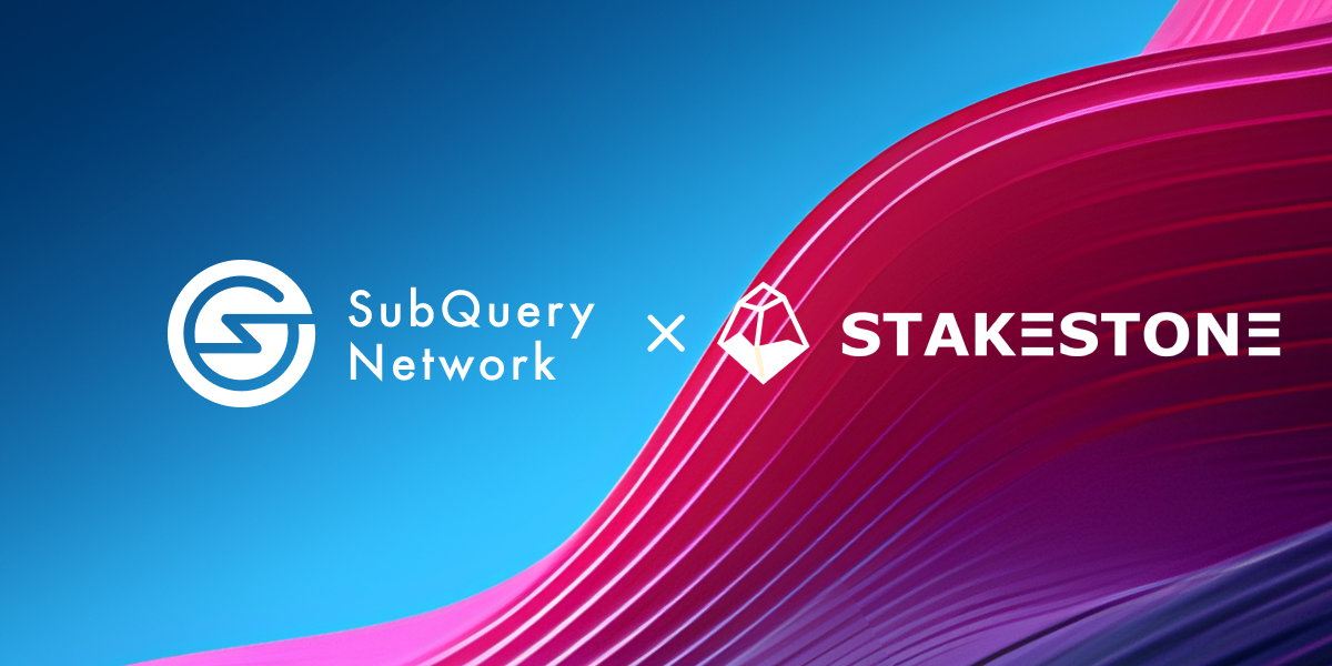 SubQuery Streamlines Data for StakeStone with Fast & Flexible Indexer
