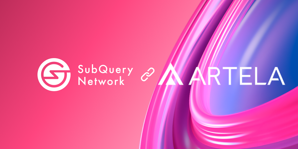 SubQuery Supports Developers Building on Artela with Lightning Fast Indexer