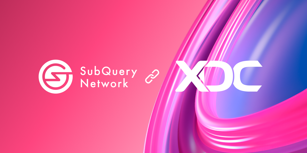 SubQuery’s Decentralised Data Indexer now supports XDC Network